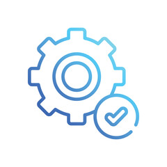 Verify  Icon vector stock illustration