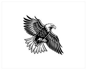 Eagle Tattoo stock, Eagle Tattoo Vector Art, Icon Free SVG Download