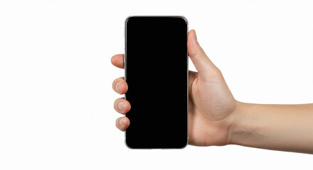 mobile phone in hand