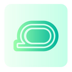 running track gradient icon