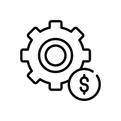 Optimization  Icon vector stock illustration