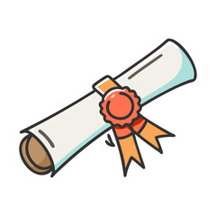 diploma icon, diploma vector illustration-simple illustration of diploma, perfect for diploma logos and icons