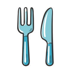 fork and knife icon, fork and knife vector illustration-simple illustration of fork and knife, perfect for fork and knife logos and icons