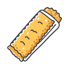 granola bar icon, granola bar vector illustration-simple illustration of granola bar, perfect for granola bar logos and icons
