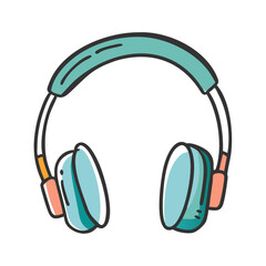 headphones icon, headphones vector illustration-simple illustration of headphones, perfect for headphones logos and icons