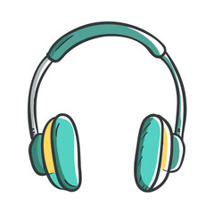 headphones icon, headphones vector illustration-simple illustration of headphones, perfect for headphones logos and icons