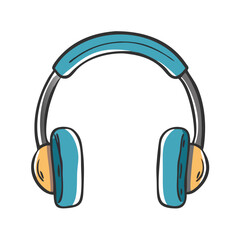 headphones icon, headphones vector illustration-simple illustration of headphones, perfect for headphones logos and icons