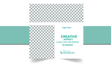 Design of Editable minimal square banner template.	