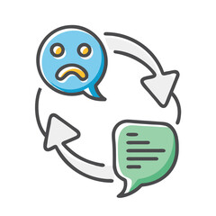 machine translation icon, machine translation vector illustration-simple illustration of machine translation, perfect for machine translation logos and icons