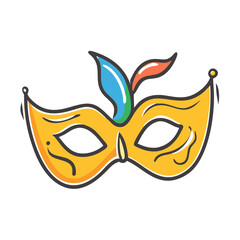 mask masquerade icon, mask masquerade vector illustration-simple illustration of mask masquerade, perfect for mask masquerade logos and icons