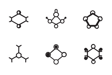 Molecule Icon Chemical Structure Symbol