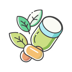 nutritional supplement icon, nutritional supplement vector illustration-simple illustration of nutritional supplement, perfect for nutritional supplement logos and icons