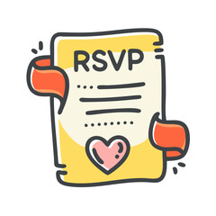 rsvp icon, rsvp vector illustration-simple illustration of rsvp, perfect for rsvp logos and icons