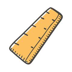 ruler icon, ruler vector illustration-simple illustration of ruler, perfect for ruler logos and icons