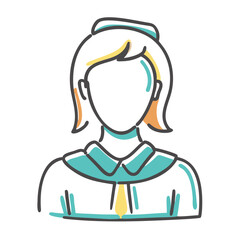 student council icon, student council vector illustration-simple illustration of student council, perfect for student council logos and icons