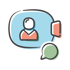 video call icon, video call vector illustration-simple illustration of video call, perfect for video call logos and icons