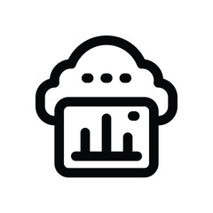 server optimization line icon. Clean and minimalist vector icon for websites, mobile apps, presentations, and logos. Fully scalable and customizable for any project.