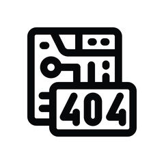 error line icon. Clean and minimalist vector icon for websites, mobile apps, presentations, and logos. Fully scalable and customizable for any project.