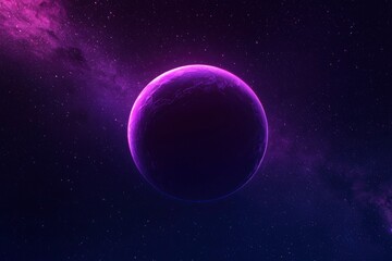 Obraz premium Planet in the cosmos