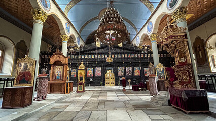 interior of church