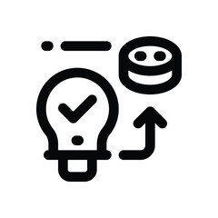 machine server line icon. Clean and minimalist vector icon for websites, mobile apps, presentations, and logos. Fully scalable and customizable for any project.