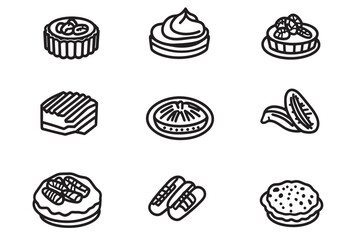 Pen icon minimalist 2D line art