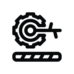 system control line icon. Clean and minimalist vector icon for websites, mobile apps, presentations, and logos. Fully scalable and customizable for any project.