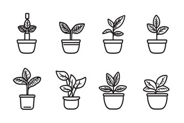 Pepperoni Simple Minimalist Line Art Icon