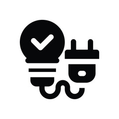 innovation glyph icon. Strong and solid vector icon for websites, mobile interfaces, presentations, and visual branding. High quality and easy to edit.