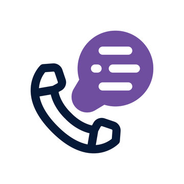 phone call dual tone icon. Sleek and modern vector icon for websites, mobile apps, marketing materials, and corporate design. Fully scalable and ready to use.