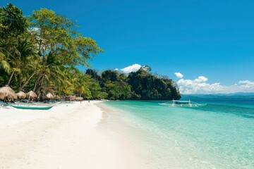 Fototapeta premium Tropical beach paradise (15)