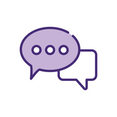 Message  Icon vector stock illustration