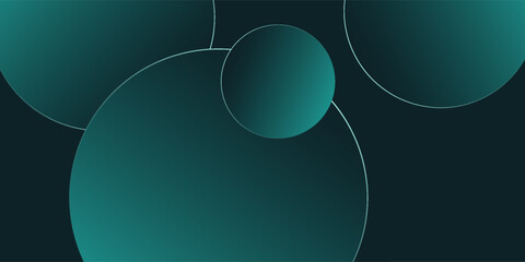 Abstract Green Light Background. Polygonal Elegance and Frame Background Designs