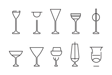 Reminder bell ultra minimalist line art