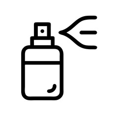 air freshener glyph  flat vector icon