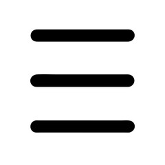 Obraz premium align justify glyph flat vector icon