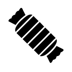 candy bar glyph flat vector icon