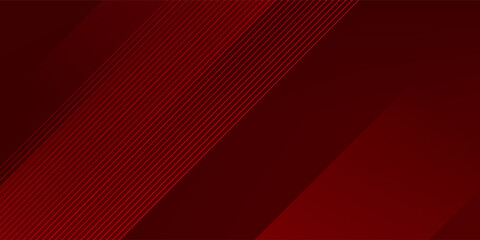 Simple background with gradient red color. Copy space with minimal dark red background.