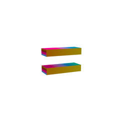 equal warm view symbol render
