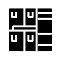 inventory alt glyph flat vector icon