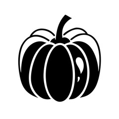 pumpkin alt   glyph  flat vector icon