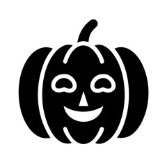 pumpkin alt   glyph flat vector icon