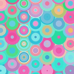 seamless pattern with circles