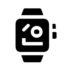 smartwatch icon  flat vector icon