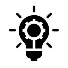 innovation icon  flat vector icon