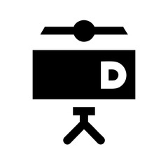 show icon  flat vector icon