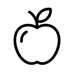 apple icon  flat vector icon