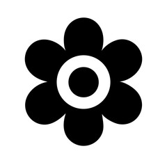 flower icon  flat vector icon