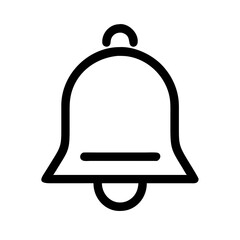 bell icon  flat vector icon