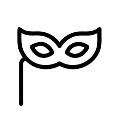 party mask icon  flat vector icon
